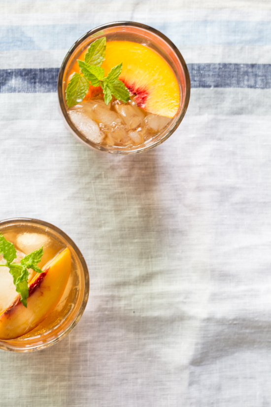 Bourbon-Peach Iced Tea Recipe