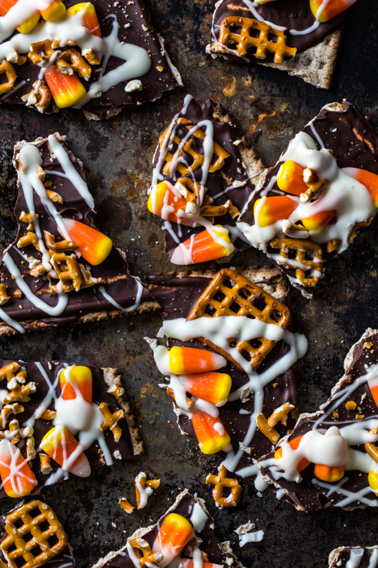 Candy Corn Bark Recipe