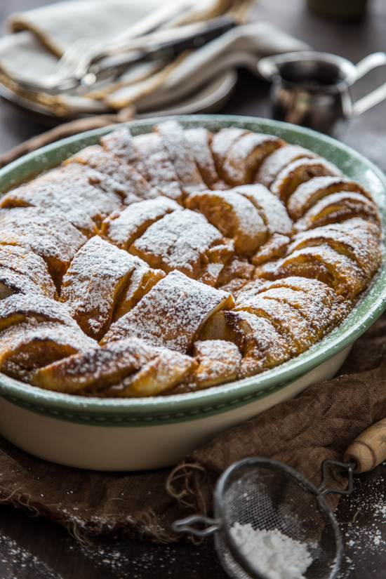 Pumpkin Bread Pudding with Maple Rum Raisin Syrup