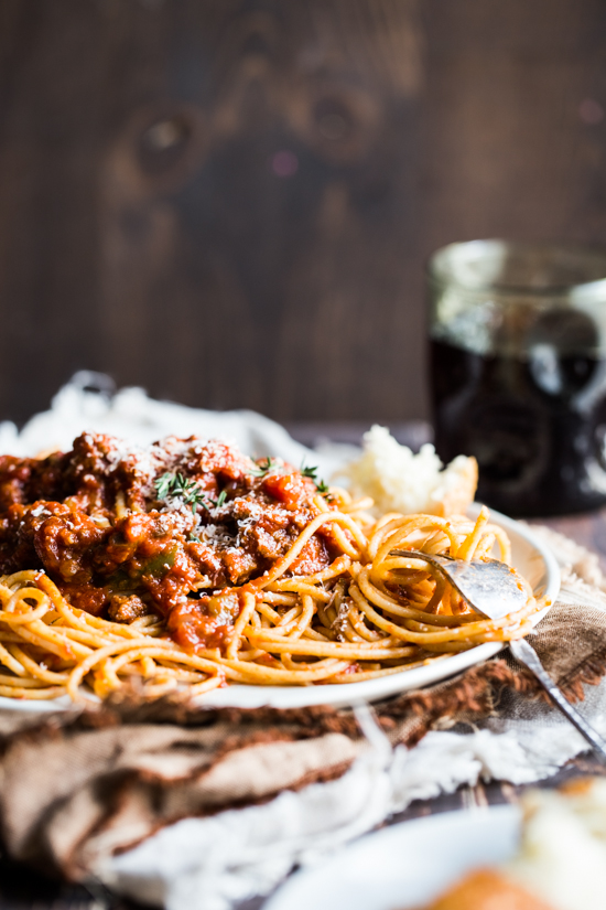 slow cooker meat sauce (4 of 5) - Jelly Toast