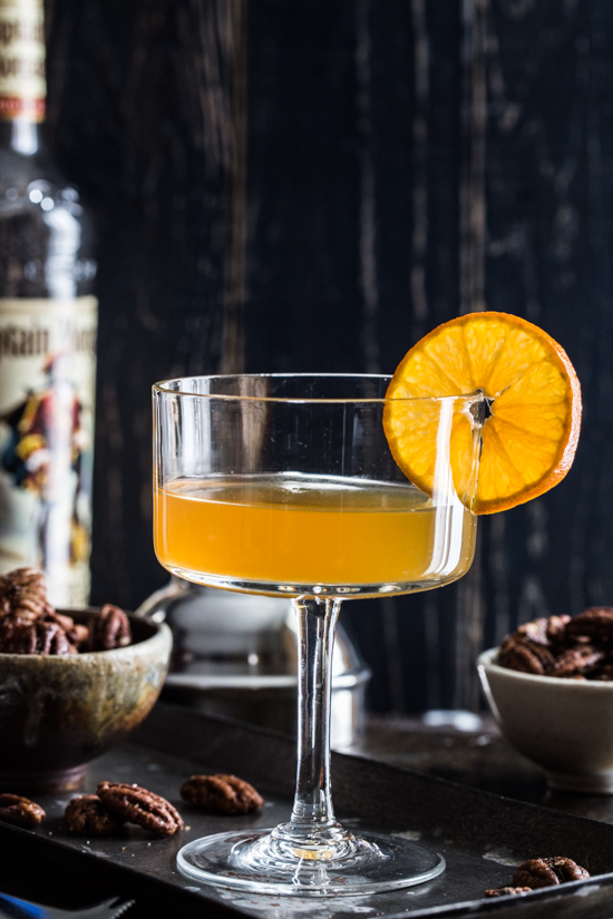 Rum Clementine Cocktail #CaptainsTable