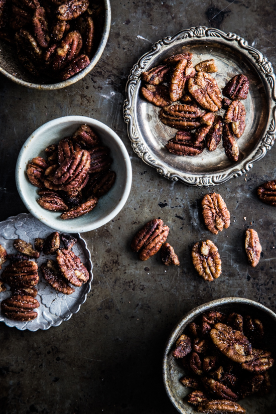 Rum Glazed Pecans