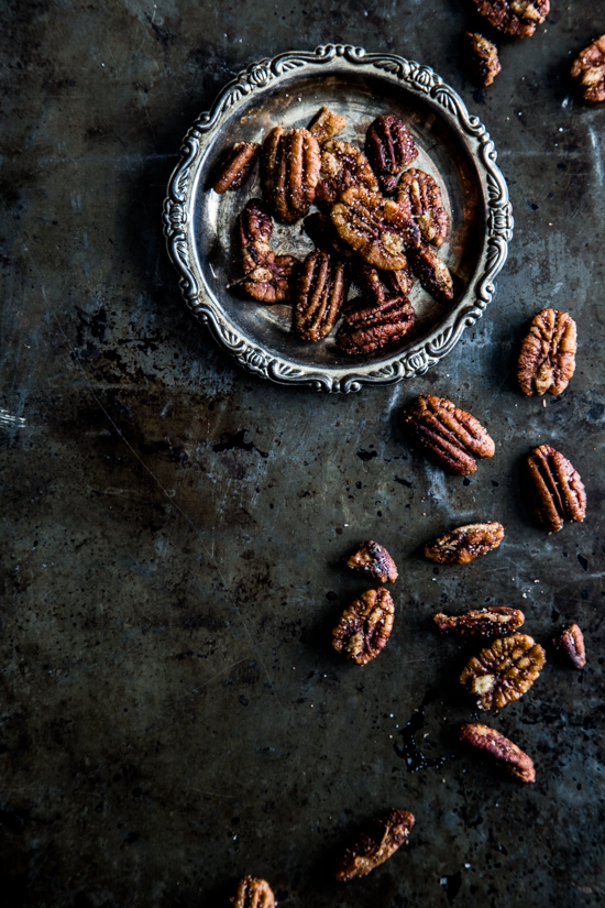 Rum Glazed Pecans #CaptainsTable