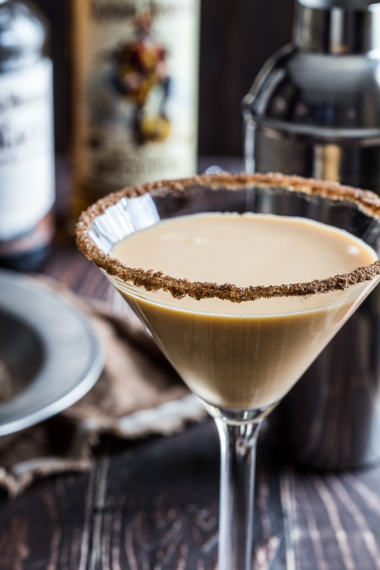 Pumpkin Eggnog Martini #CaptainsTable