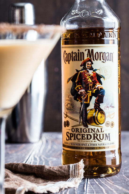 Captain Morgan Bottle by Jelly Toast #CaptainsTable