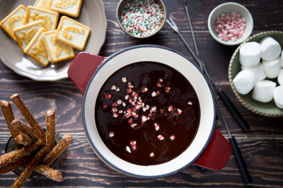 chocolate peppermint fondue-021