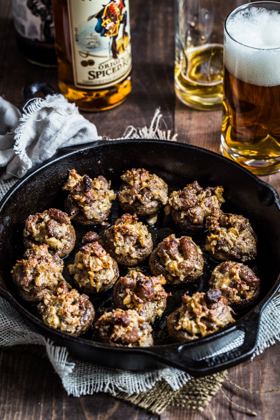 Stuffed Mushrooms and Rum Cider-0253