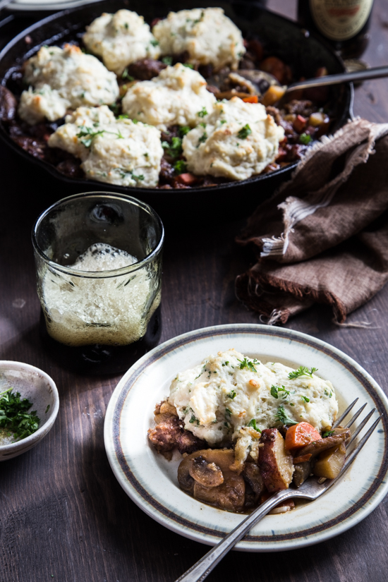 Guinness Sausage Biscuit Skillet-1106