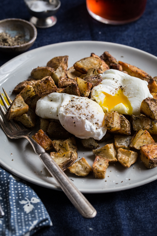 Oven Potato Hash and Eggs by Jelly Toast