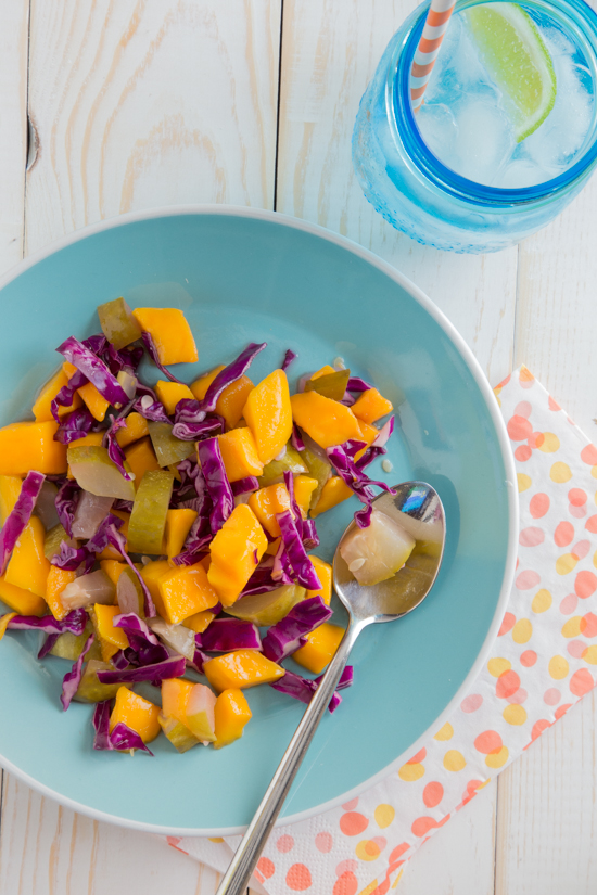 Mango Pickle Slaw by Jelly Toast