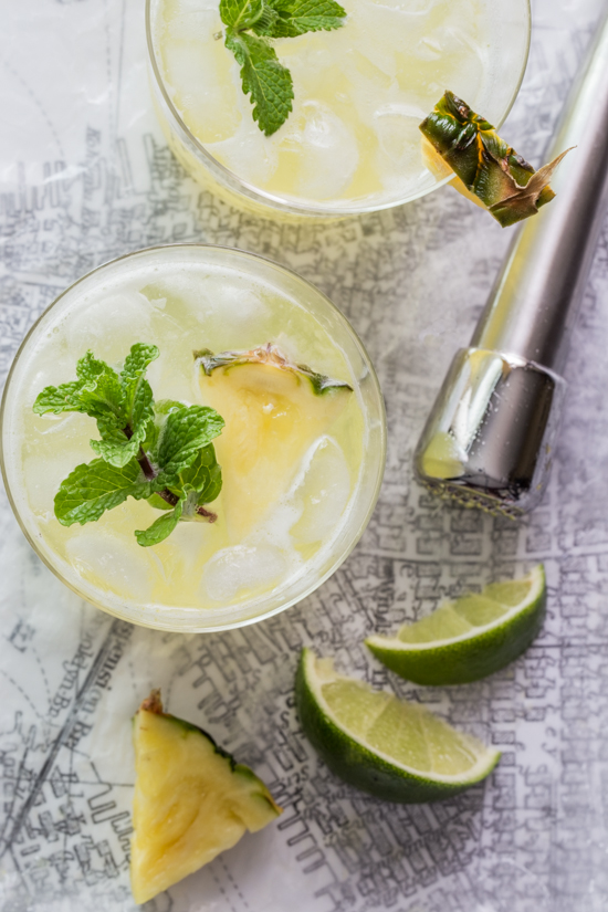 Pineapple Mojito by Jelly Toast