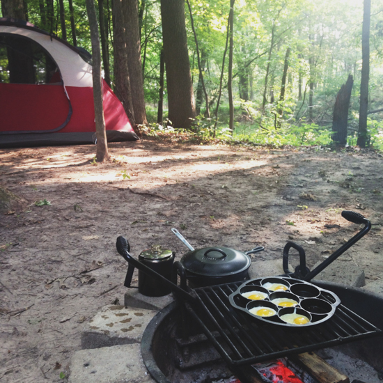 morning campsite by Emily Caruso