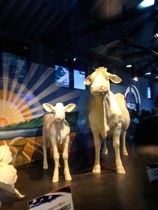 Butter Cow at the Ohio State Fair