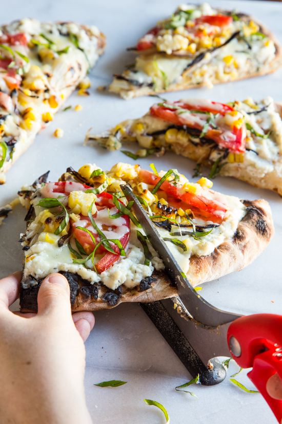 grizza | grilled vegetable pizza - Jelly Toast