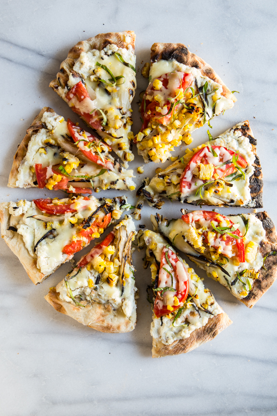 Grilled Vegetable Pizza by Jelly Toast