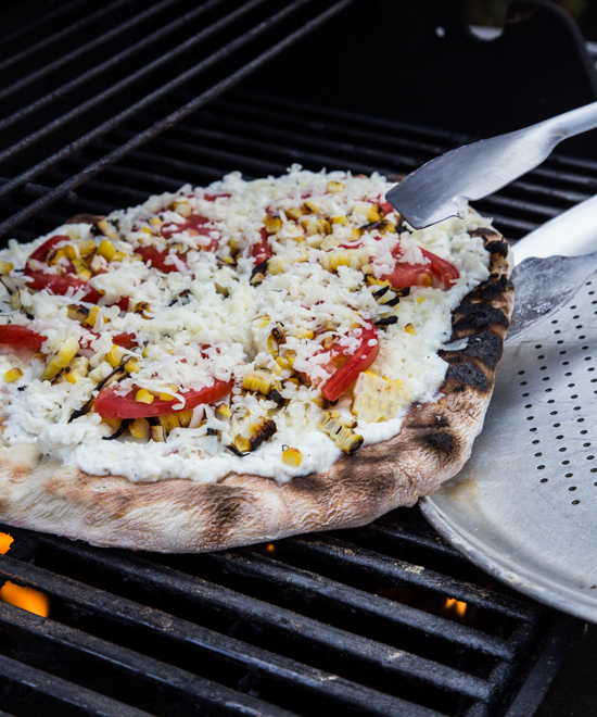 Grilled Vegetable Pizza by Jelly Toast