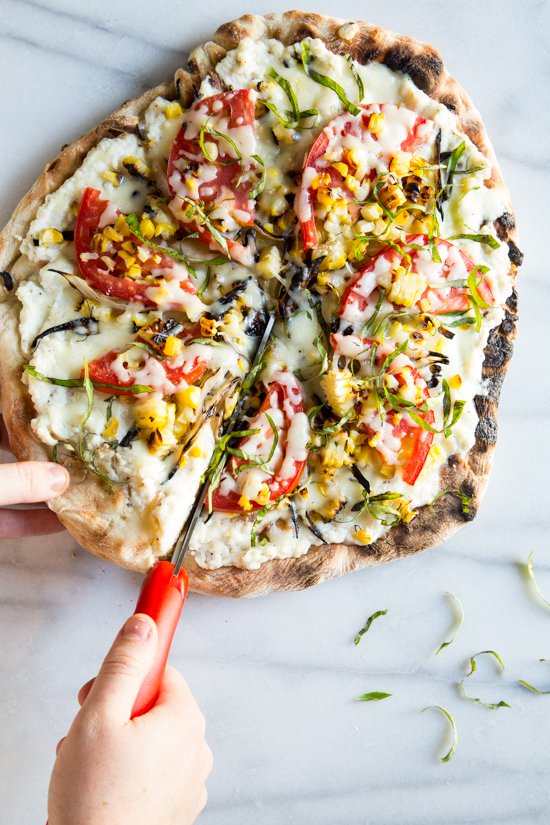 Grilled Vegetable Pizza by Jelly Toast