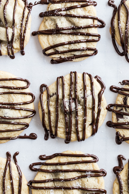 Salted Caramel Chocolate Chip Cookies by Jelly Toast