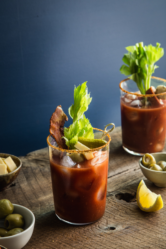 DIY Bloody Mary Bar + Spicy Bloody Mary Recipe (VIDEO) - Sweet Life