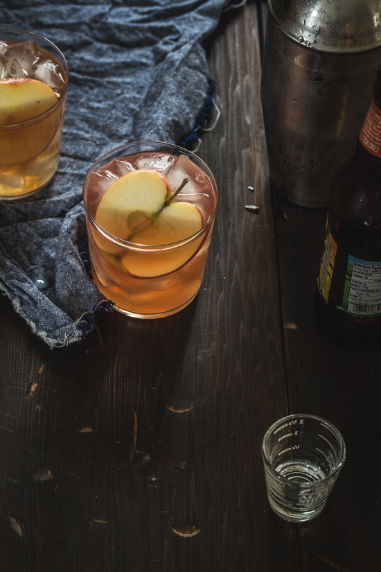 Cranberry Apple Cider Cocktail