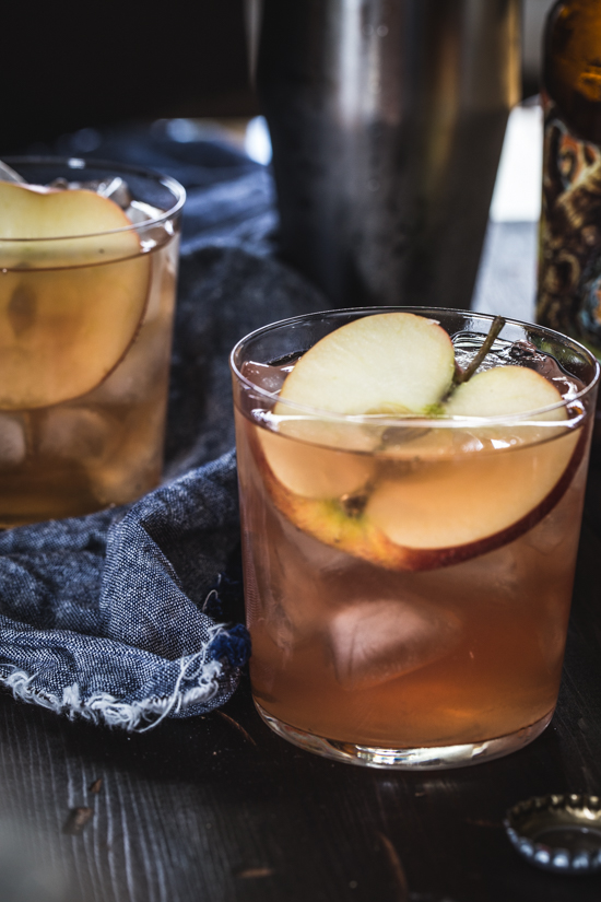 Cranberry Apple Cider Cocktail