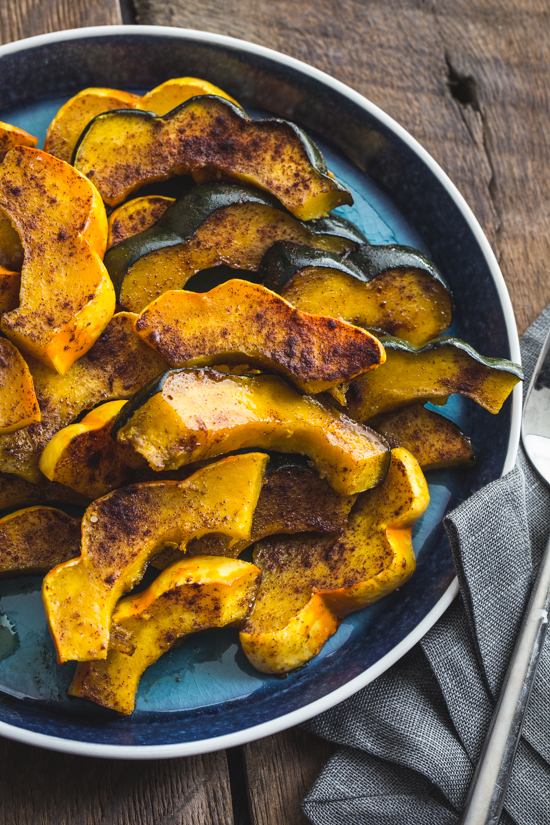 roasting acorn squash for freezing