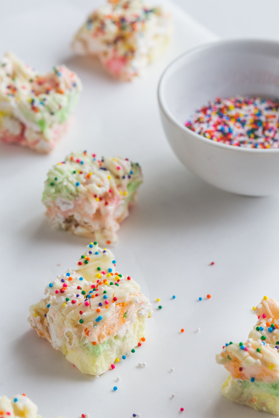 Fruity Marshmallow Popcorn Bars