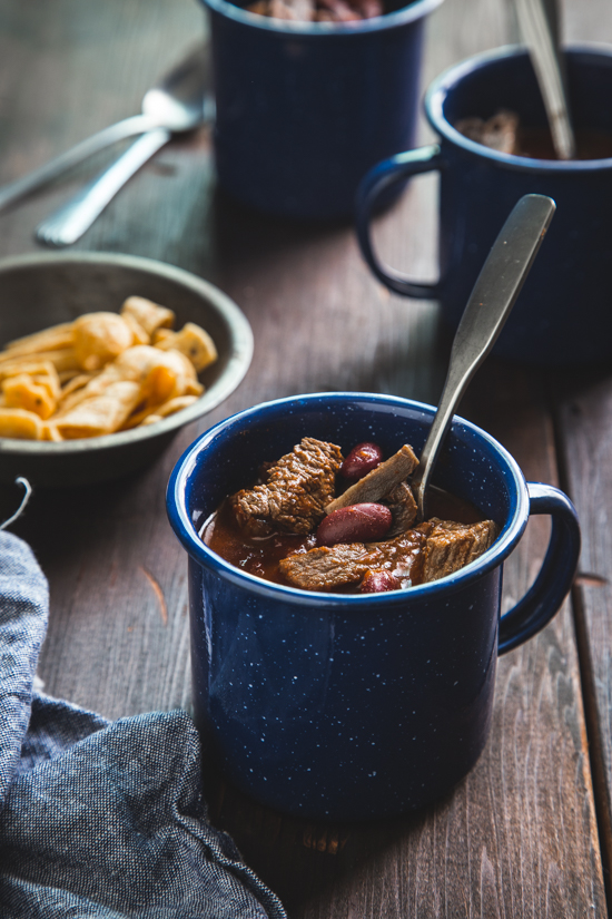 Slow Cooker Beef Chili | www.jellytoastblog.com