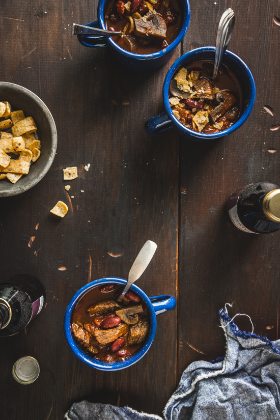 Slow Cooker Beef Chili | www.jellytoastblog.com 