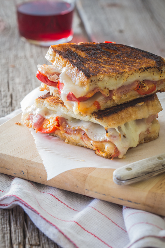 Sweet Pepper Provolone Grilled Cheese | www.jellytoastblog.com (3 of 10 ...