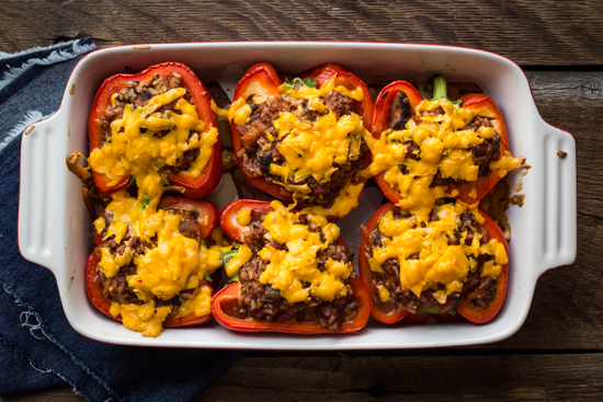 Italian Stuffed Peppers | www.jellytoastblog