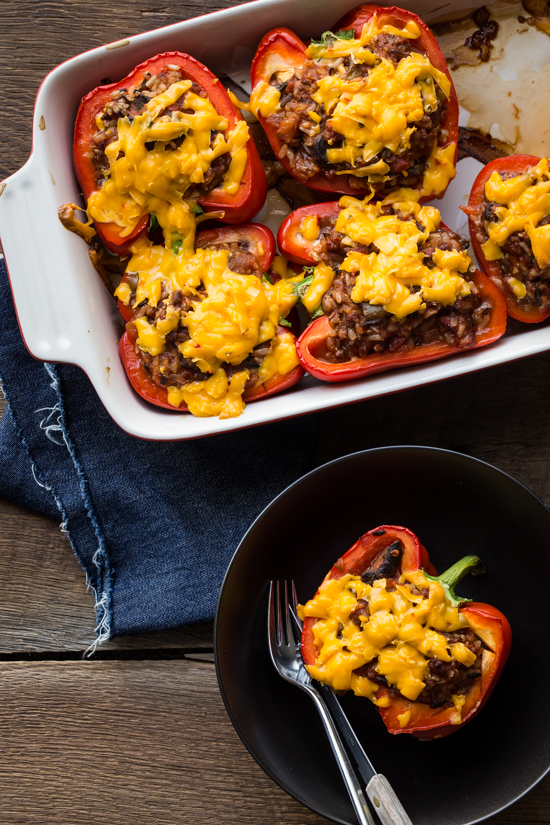 Italian Stuffed Peppers | www.jellytoastblog