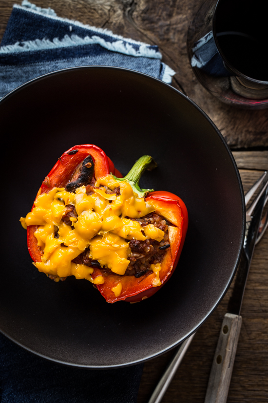 Italian Stuffed Peppers | www.jellytoastblog