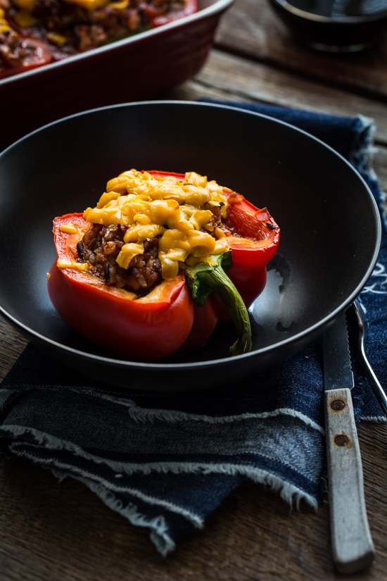 Italian Stuffed Peppers | www.jellytoastblog