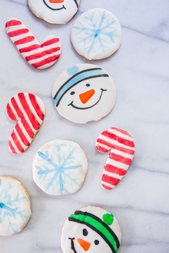 Holiday Flavor Painted Cookies with McCormick | jellytoastblog.com