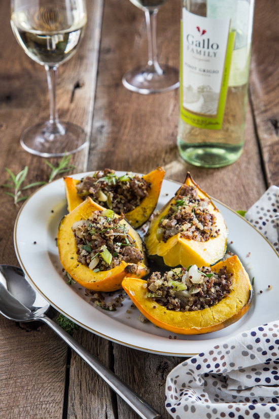 Stuffed Acorn Squash | www.jellytoastblog.com