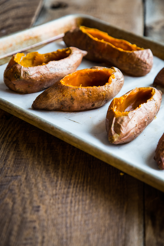 Twice Baked Sweet Potatoes