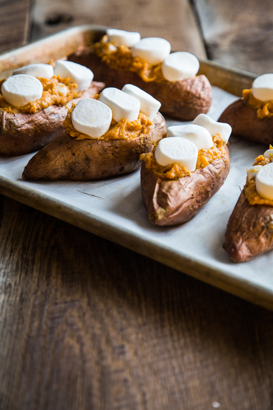 Twice Baked Sweet Potatoes