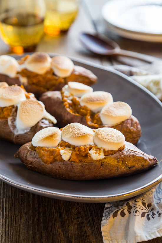 Twice Baked Sweet Potatoes