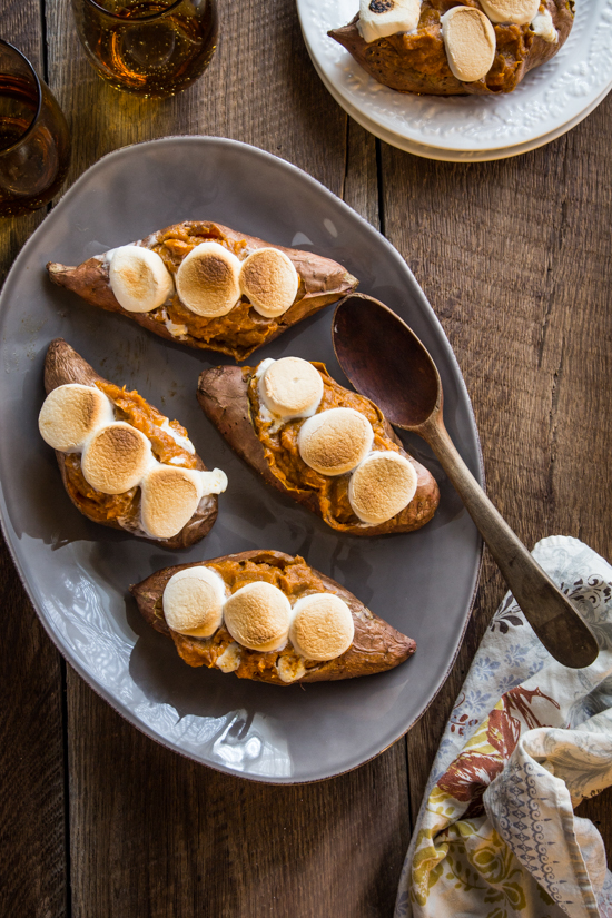 Twice Baked Sweet Potatoes