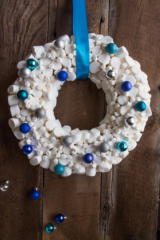 Marshmallow Wreath