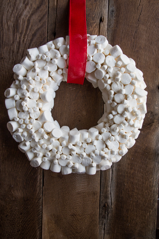 Marshmallow Wreath