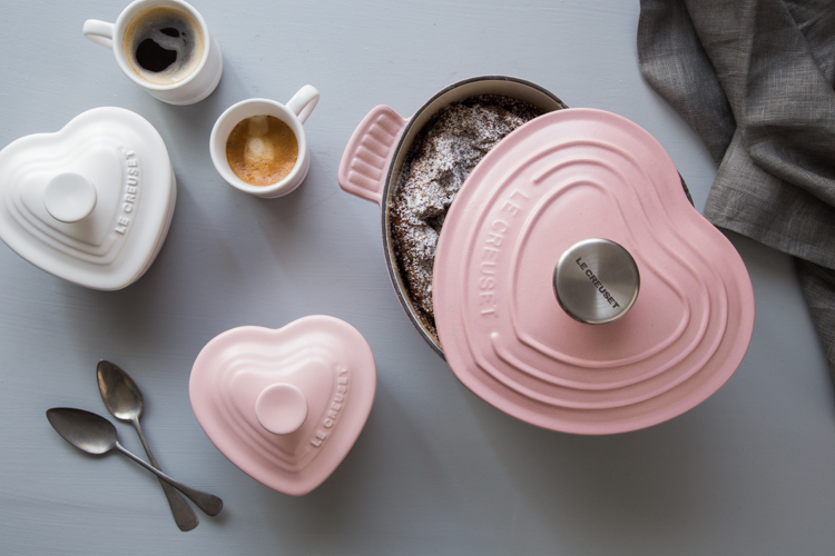 Le Creuset Valentines Pink Heart Cocotte Giveaway | JellyToastBlog.com