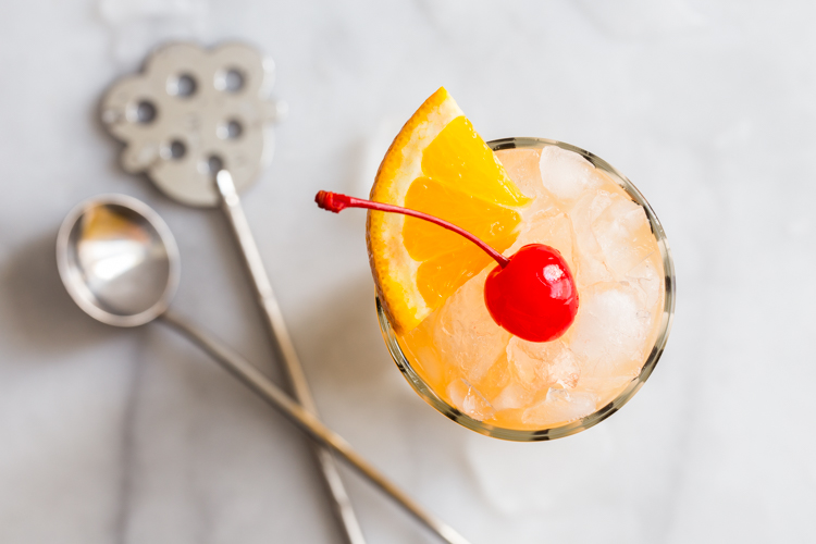 Rum Orange Swizzle | JellyToastBlog.com