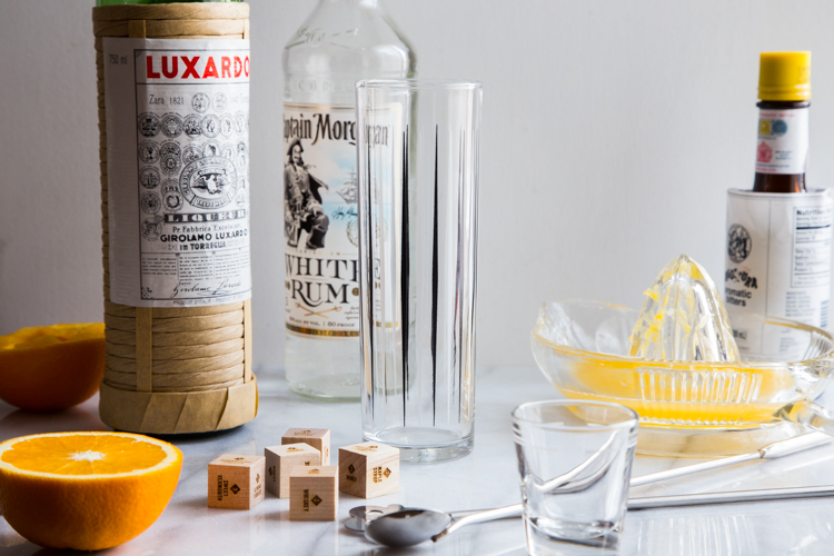 Rum Orange Swizzle | JellyToastBlog.com