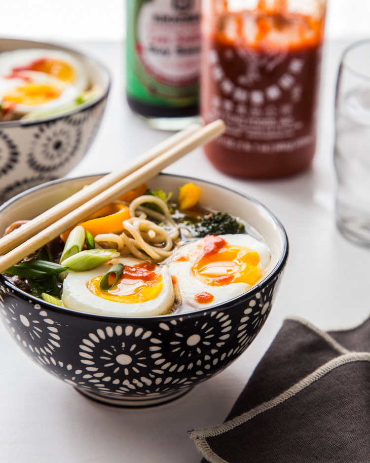 Slow Cooker Pork Ramen | JellyToastBlog.com