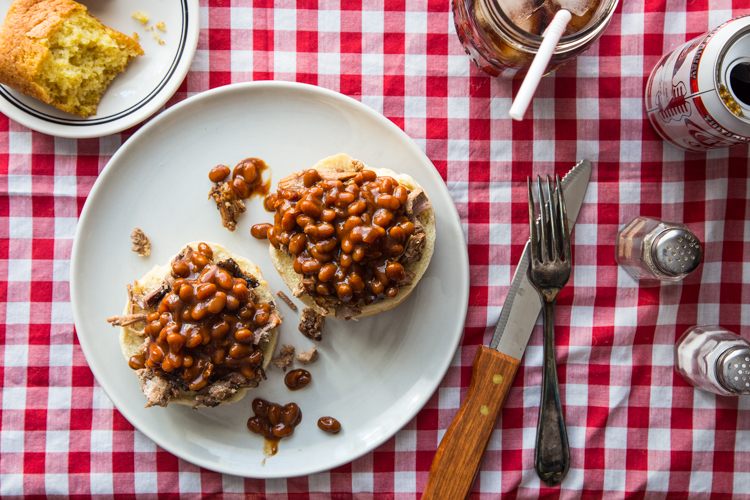 Baked Bean Brisket Toast | JellyToastBlog.com