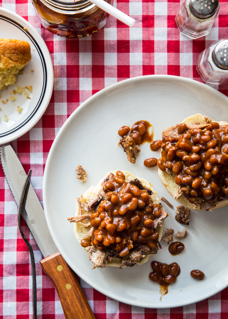 Baked Bean Brisket Toast | JellyToastBlog.com