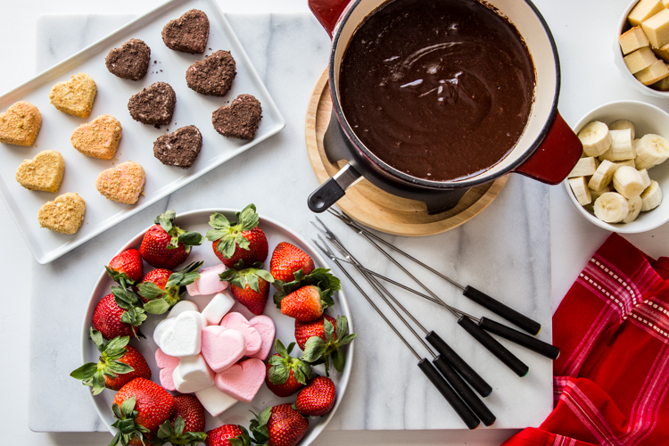 Recipe by chocolate for fondue