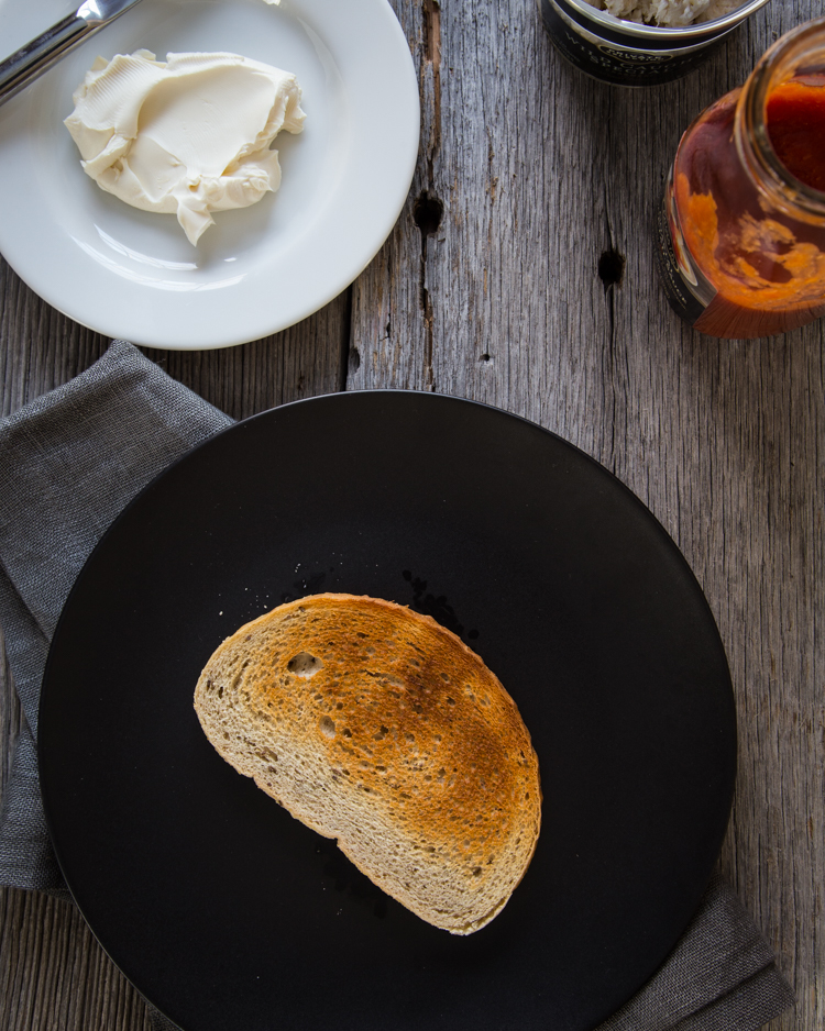 Crab Toast with Cream Cheese | JellyToastBlog.com